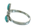 Silver Southwestern Turquoise Dragonfly Ring Size 7-1/4 QX85202