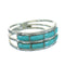 Sterling Silver And Turquoise Southwest Ring Size 5-1/4 RX84968
