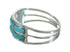 Sterling Silver And Turquoise Southwest Ring Size 5-1/4 RX84968