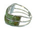 Authentic Sterling Silver Southwestern Turquoise Ring Size 5-3/4 RX85504