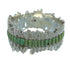 Southwest Silver Turquoise Ring Size 5-3/4 QX85847