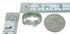 Southwest Silver Turquoise Ring Size 5-3/4 QX85847