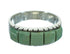 Genuine Sterling Silver Turquoise Ring Size 7-1/4 AX85039