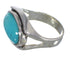 Genuine Sterling Silver Turquoise Southwest Ring Size 5-3/4 QX83803