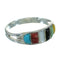 Silver Multicolor Southwestern Ring Size 5-1/2 YX83468
