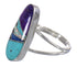 Multicolor Authentic Sterling Silver Southwest Ring Size 4-1/2 QX84787