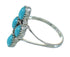 Southwest Silver Turquoise Ring Size 5-1/2 QX84627