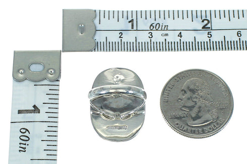 Authentic Sterling Silver Southwest Turquoise Horse Ring Size 6 QX84649