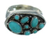 Authentic Sterling Silver Turquoise Southwest Ring Size 5-3/4 QX84678