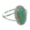 Turquoise Opal Genuine Sterling Silver Southwest Ring Size 5-1/2 QX83499