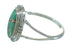 Turquoise Opal Genuine Sterling Silver Southwest Ring Size 5-1/2 QX83499