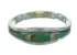 Sterling Silver Southwestern Turquoise Opal Ring Size 6-1/4 QX85378