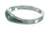 Sterling Silver Southwestern Turquoise Opal Ring Size 6-1/4 QX85378