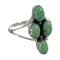 Sterling Silver And Turquoise Southwestern Ring Size 7 YX84475