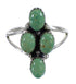 Sterling Silver And Turquoise Southwestern Ring Size 7 YX84475