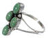 Sterling Silver And Turquoise Southwestern Ring Size 7 YX84475