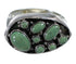 Southwest Turquoise And Sterling Silver Ring Size 7-1/4 YX84531
