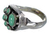 Southwestern Silver And Turquoise Ring Size 5-1/2 YX84562