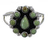 Southwestern Genuine Sterling Silver And Turquoise Ring Size 6-1/4 YX85296
