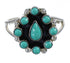 Sterling Silver Southwest Turquoise Ring Size 5-1/2 YX85311