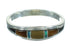 Sterling Silver Southwest Multicolor Ring Size 5-3/4 QX85569