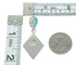 Turquoise Silver Southwestern Pendant QX83425