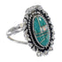 Turquoise Opal Southwest Genuine Sterling Silver Ring Size 5 QX85896