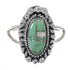 Sterling Silver Southwest Turquoise Opal Inlay Ring Size 6-3/4 QX85925