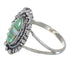 Sterling Silver Southwest Turquoise Opal Inlay Ring Size 6-3/4 QX85925