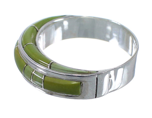 Turquoise Sterling Silver Ring Size 4-1/4 AX86633