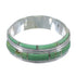 Sterling Silver Turquoise Inlay Southwest Ring Size 6 AX86724