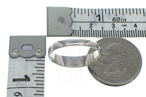 Southwestern Lapis Sterling Silver Ring Size 6-3/4 RX92162