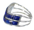 Genuine Sterling Silver Lapis Jewelry Ring Size 4-3/4 FX93476