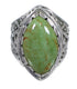 Sterling Silver Turquoise Southwestern Jewelry Ring Size 8 RX92906