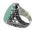 Turquoise Authentic Sterling Silver Ring Size 6 RX92916