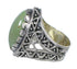 Genuine Sterling Silver And Turquoise Ring Size 7-1/2 RX92926