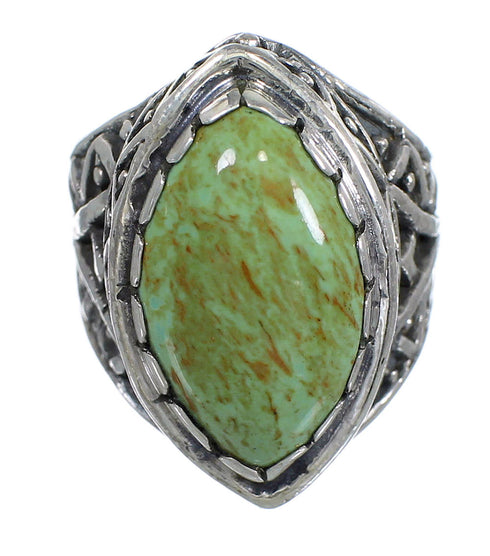 Sterling Silver Turquoise Southwest Ring Size 4-3/4 RX93008