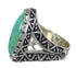 Turquoise Authentic Sterling Silver Ring Size 7-1/2 RX93025