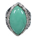 Authentic Sterling Silver Turquoise Jewelry Ring Size 6-1/4 RX93060