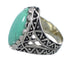 Authentic Sterling Silver Turquoise Jewelry Ring Size 6-1/4 RX93060