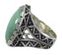Southwest Turquoise And Sterling Silver Ring Size 8-1/4 RX93068