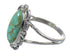 Southwest Sterling Silver Turquoise Jewelry Ring Size 5-1/2 FX92920
