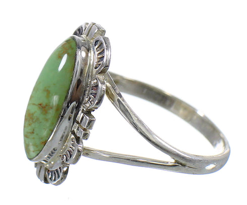 Sterling Silver Turquoise Southwest Jewelry Ring Size 5-1/2 FX92940