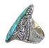 Authentic Sterling Silver Turquoise Southwest Ring Size 6-1/2 FX93310