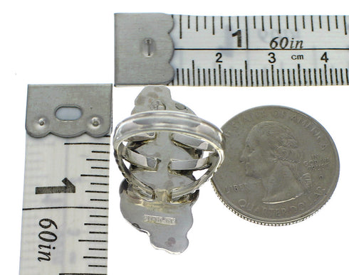 Sterling Silver Turquoise Southwest Ring Size 6 FX93337