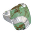 Authentic Sterling Silver And Turquoise Jewelry Ring Size 5-3/4 RX88631