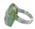Southwest Turquoise Authentic Sterling Silver Ring Size 6 RX88632