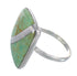 Sterling Silver Turquoise Southwestern Jewelry Ring Size 5-1/2 RX88703