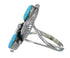 Sterling Silver Turquoise Ring Size 5-1/2 FX91116