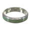 Turquoise Inlay Genuine Sterling Silver Ring Size 4-3/4 AX93088